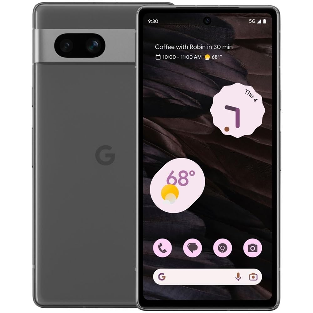 Google - Pixel 7a 5G 128GB 6.1" (Unlocked) (Used - Light Burn Screen)