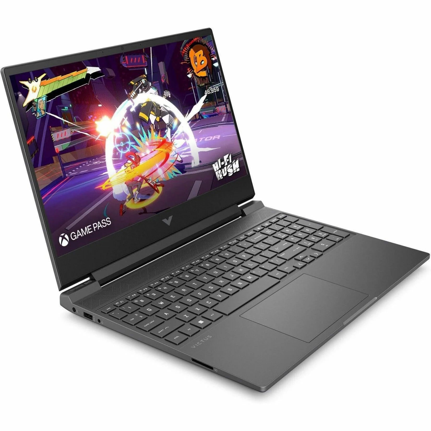 HP - Victus 15.6" Full HD Gaming Laptop - AMD Ryzen 5-7535HS - 8GB DDR5 Memory - AMD Radeon RX 6550M - 512GB SSD - Mica Silver (Brand New)