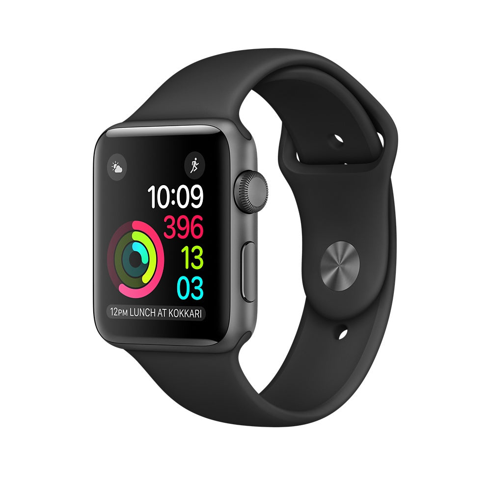Apple - Watch Series 1 Stainless Steel A1554 42mm (GPS) (Pre-Owned)