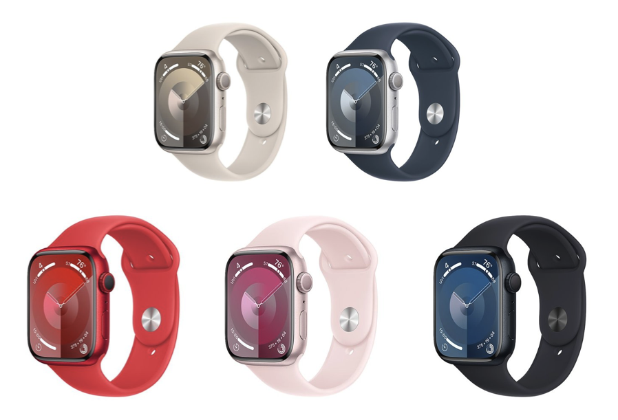 Apple - Watch Series 9 45mm Aluminum Case (GPS) (Pre-Owned)