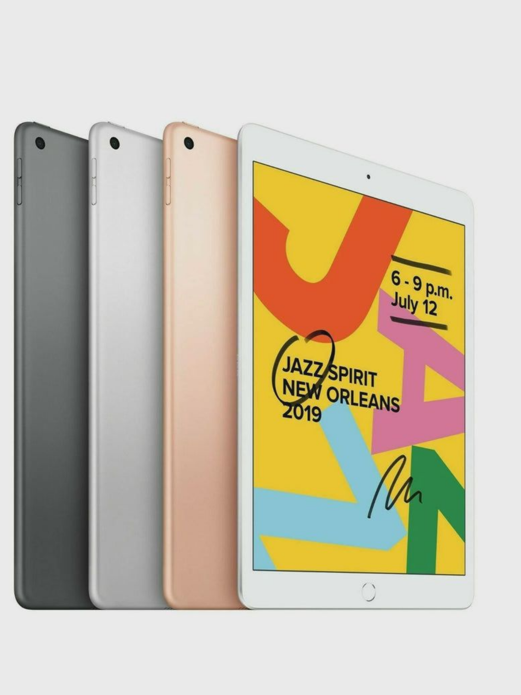 Apple - iPad 7th Gen 10.2" (Cellular) (Premium Pre-owned)