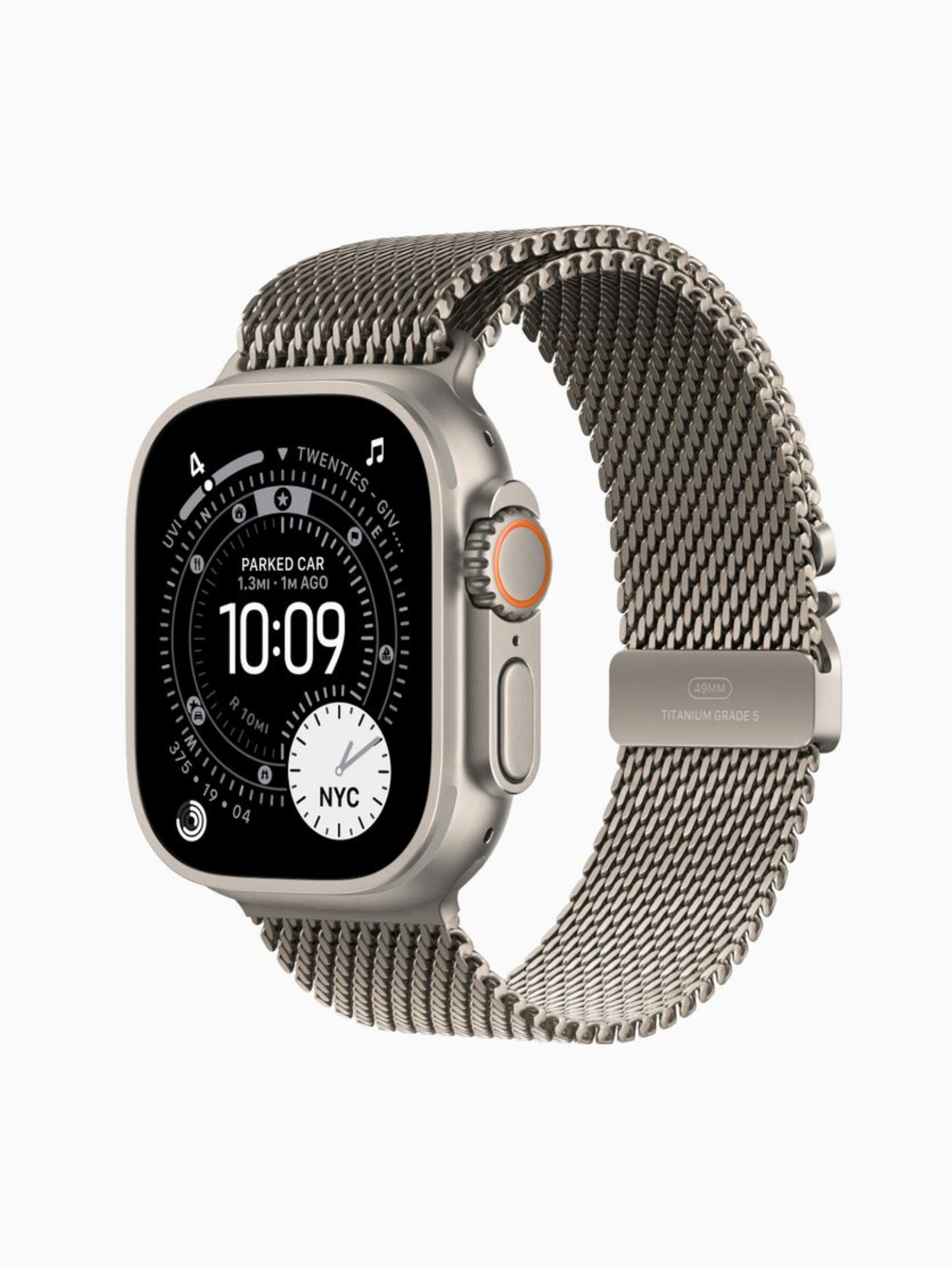 Apple - Watch Ultra 3 49mm Titanium Case (Cellular) (New)