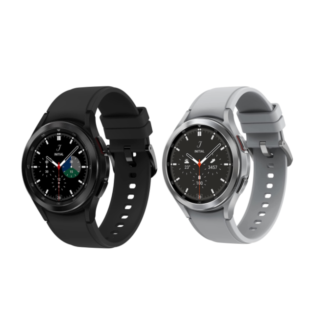 Samsung - Galaxy Watch 4 Classic Stainless Steel 46mm R895 (Cellular) (Pre-owned)