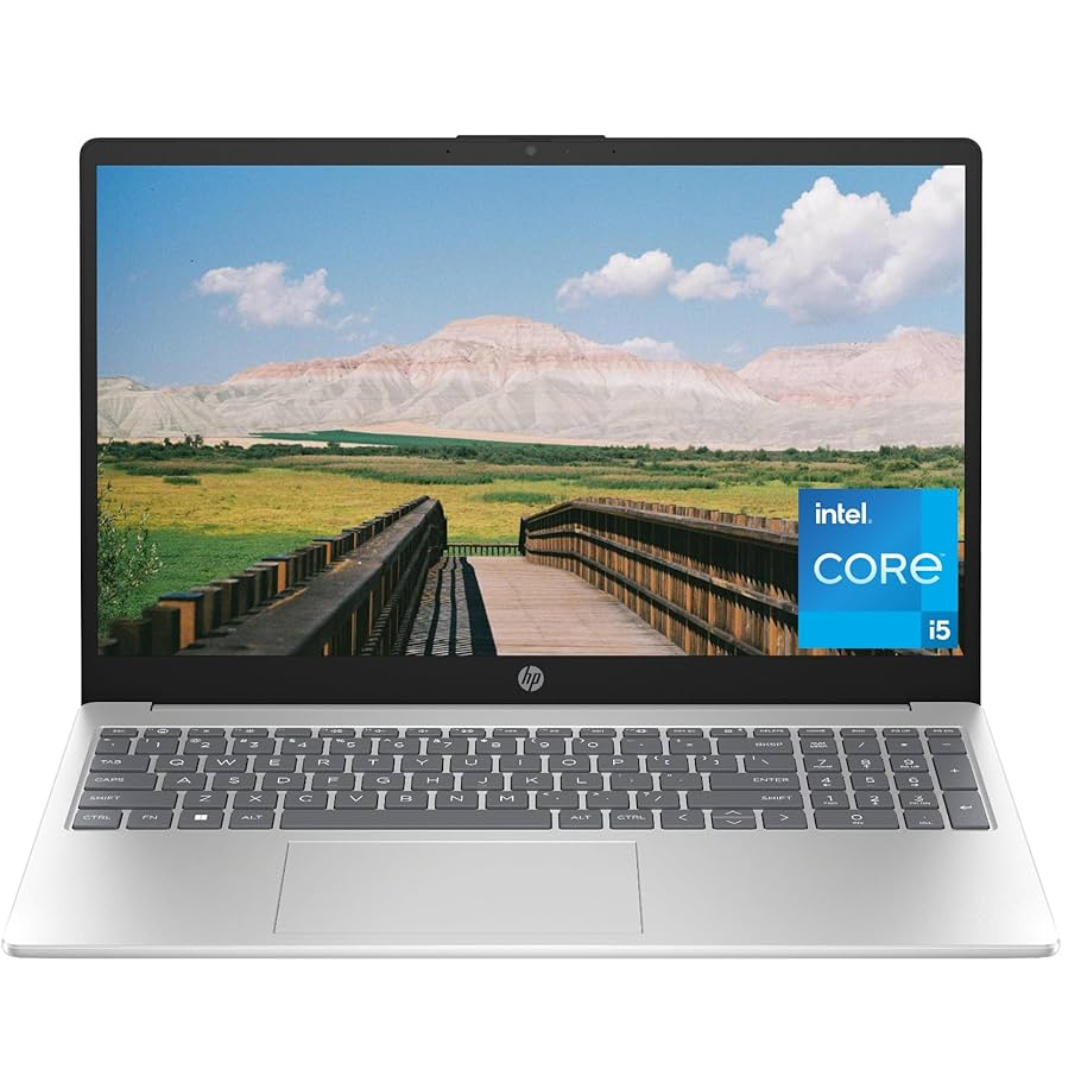 HP - 15.6" HD Laptop - Intel Core i5-1334U - 8GB RAM - 512GB SSD - Silver (New)
