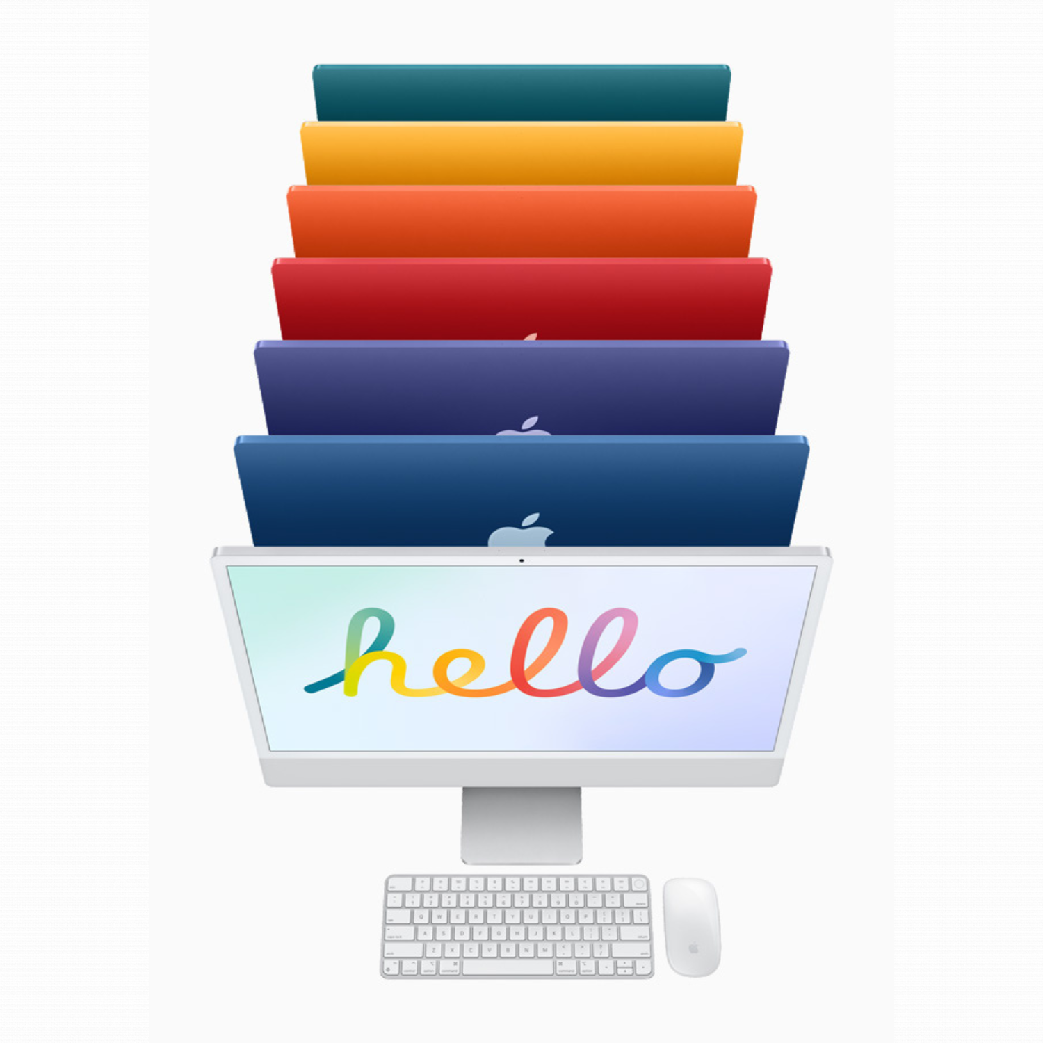 Apple - iMac 24" with Retina 4.5K Display All-In-One M1 Chip (Pre-Owned)