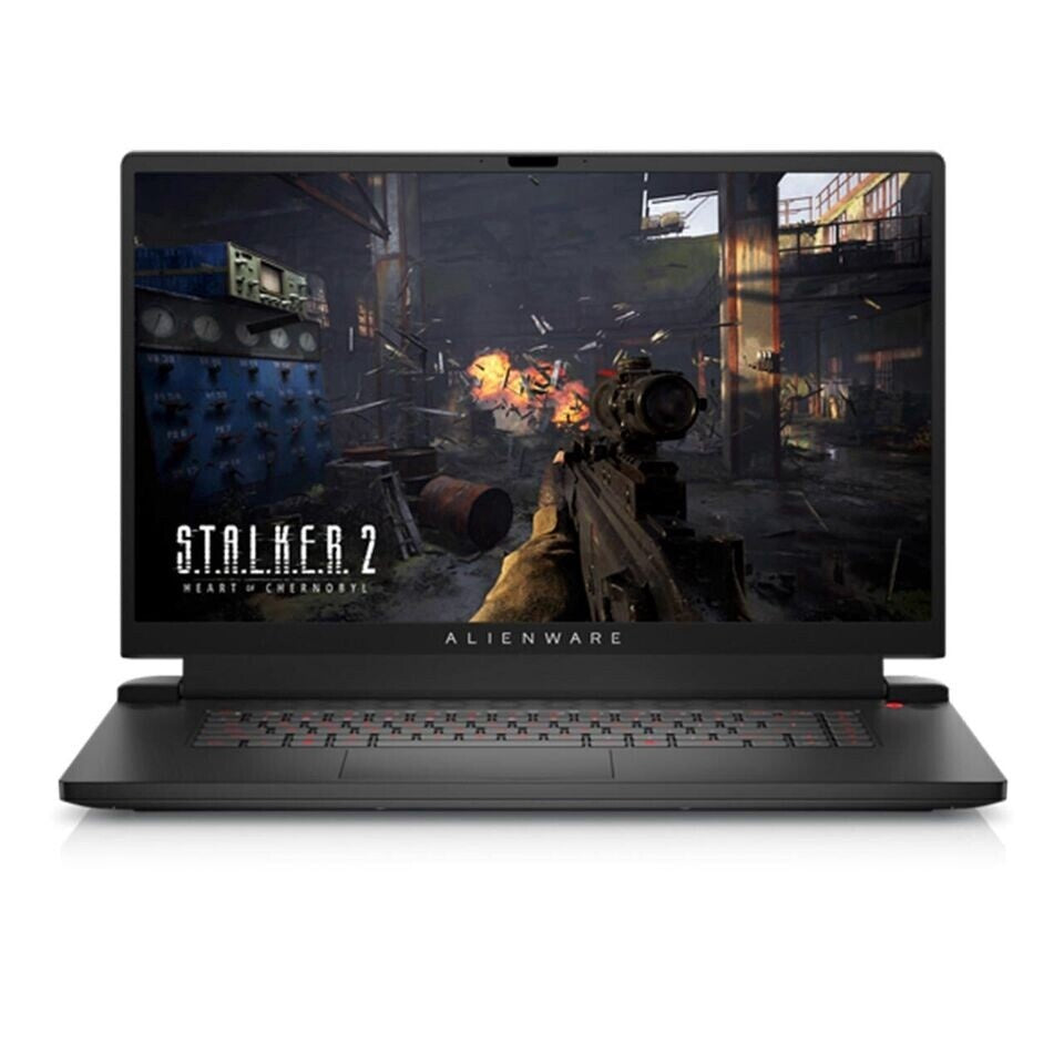 Alienware - M17 R5 17.3" FHD 480Hz Gaming Laptop P50E002 32GB RAM - 1TB - RTX 3080 - Black (Pre-Owned)