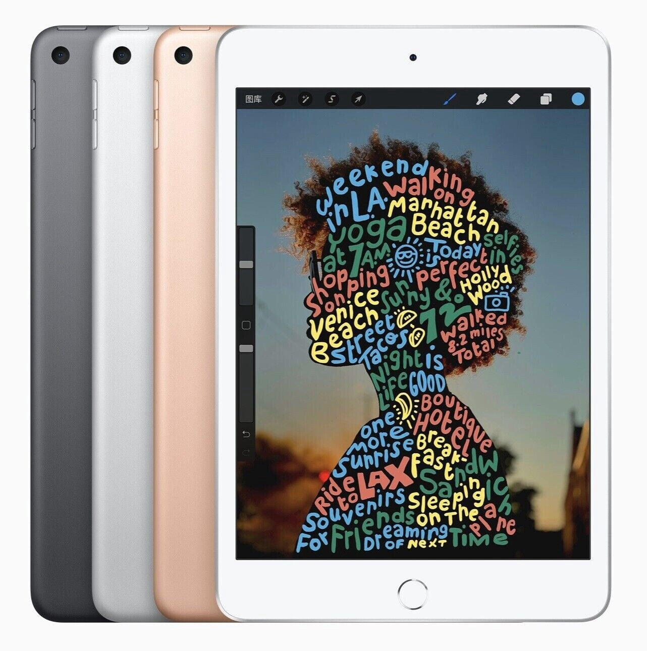 Apple - iPad Mini 5 7.9" (WiFi) (Pre-Owned)