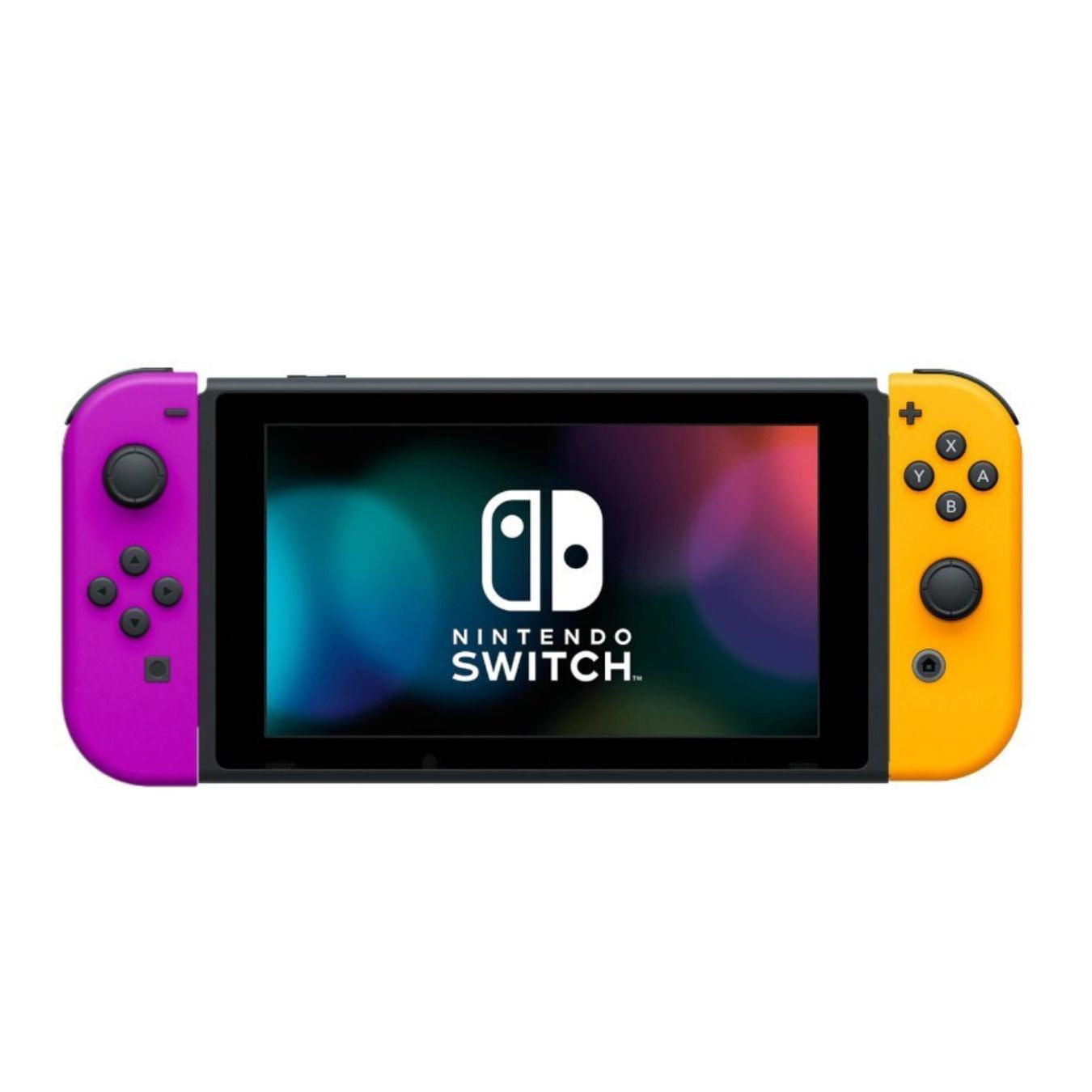 Nintendo Switch - V1 with Purple and Orange Joy-Con HAC-001 (No Dock) (Pre-owned)
