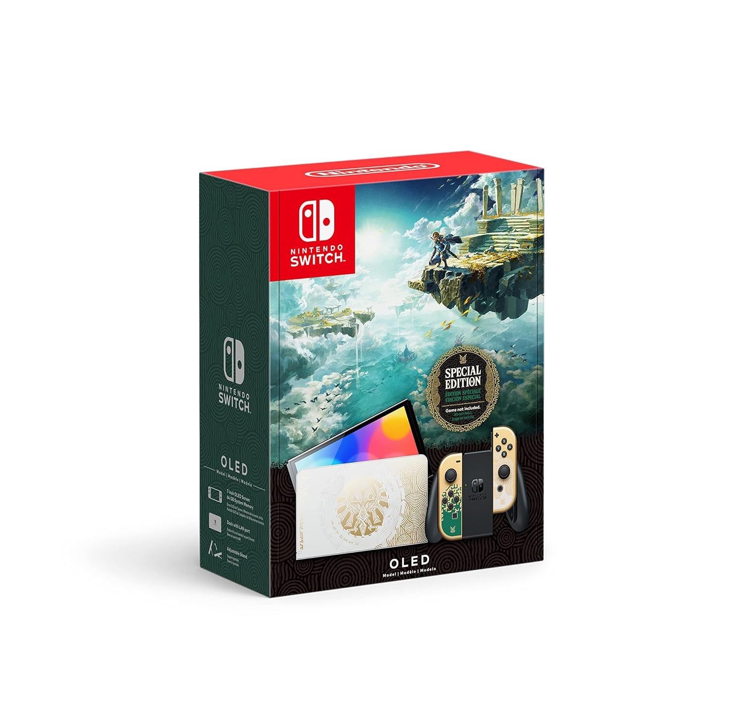 Nintendo Switch - OLED Model The Legend of Zelda Tears of the Kingdom Edition US Version (Brand New)
