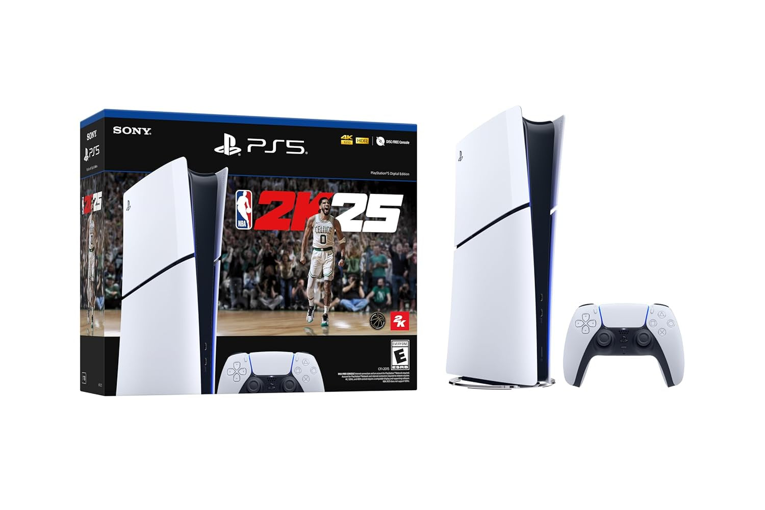 Sony - PlayStation 5 Slim Console NBA 2K25 Bundle Digital Edition (Brand New)