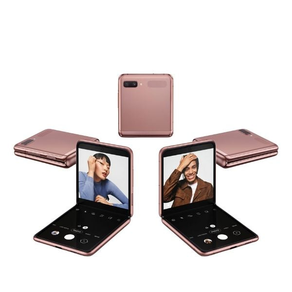 Samsung - Galaxy Z Flip 5G 6.7" 256GB (Unlocked) (Used - Large Dot Screen)