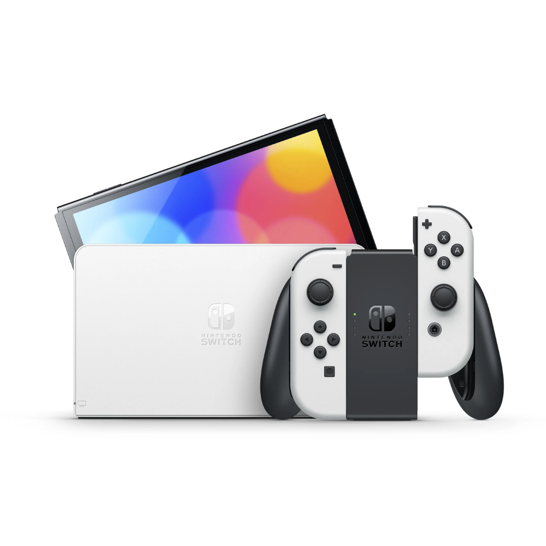 Nintendo Switch - OLED Model w/Joy-Con - White (US Version) (Pre-owned)