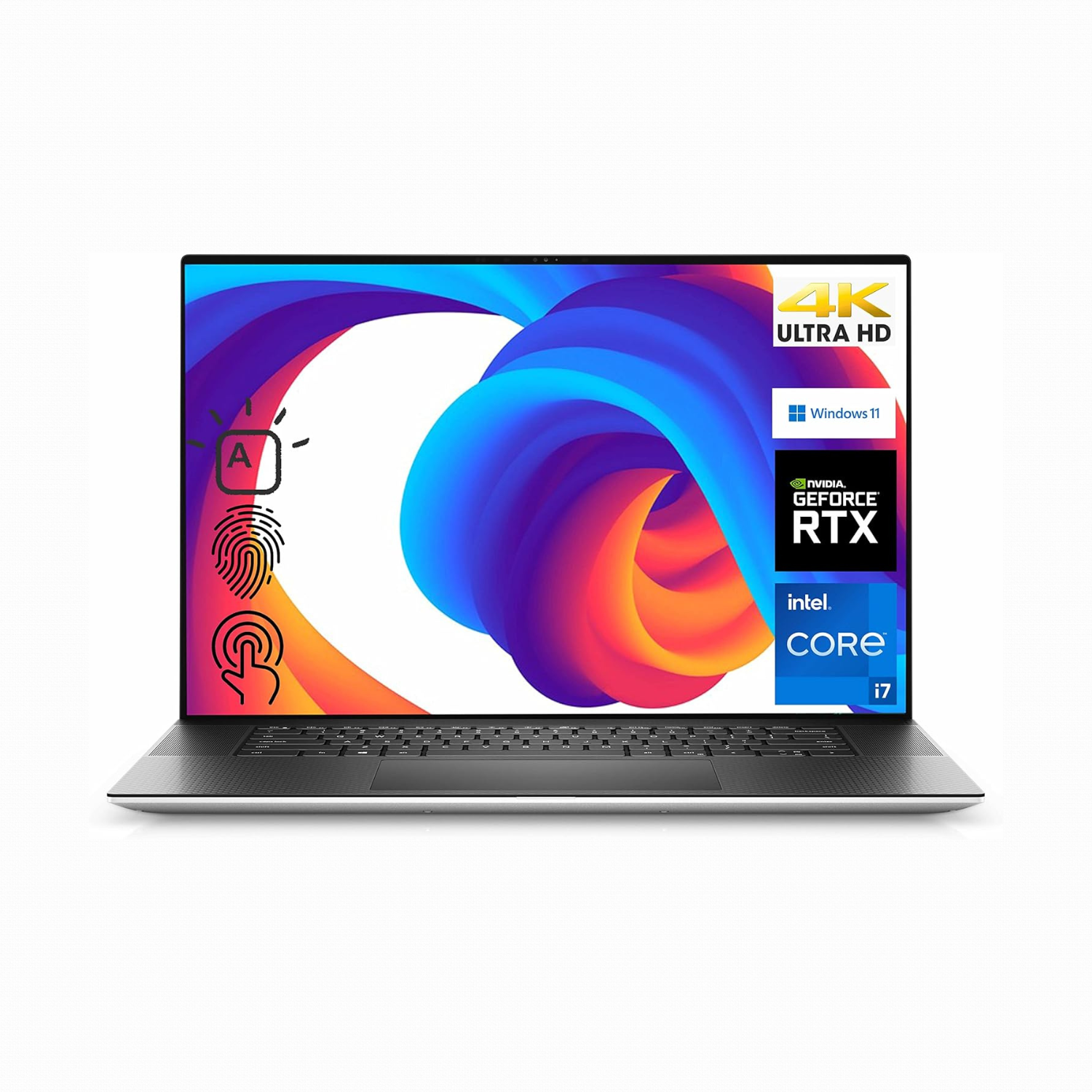 Dell - XPS 17" 9710 4K Touch Screen Windows Laptop (Opened Box)