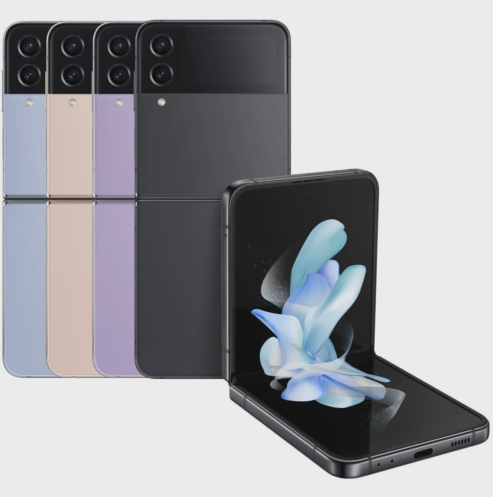 Samsung - Galaxy Z Flip 4 5G 6.7" (Unlocked) (Pre-Owned)