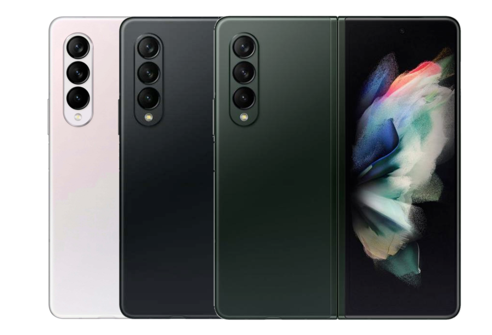 Samsung - Galaxy Z Fold 3 5G 7.6" (Unlocked) (Pre-owned)