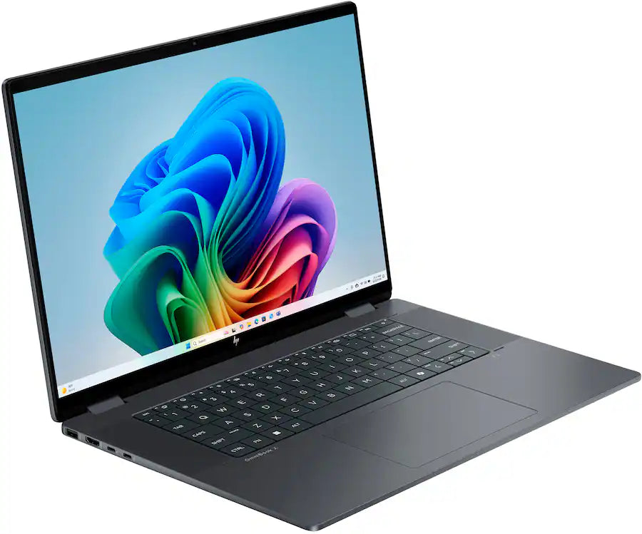 HP - OmniBook X Flip 2-in-1 - Copilot+ PC - 14" 2K Touch-Screen Laptop - Intel Core Ultra 5 226V - 16GB Memory - 512GB SSD - Atmospheric Blue (New)