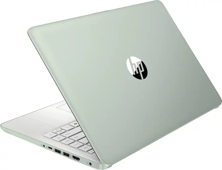 HP - 14" Laptop - Intel Processor N150 2025 - 4GB Memory - 128GB UFS - Willow Green (New)