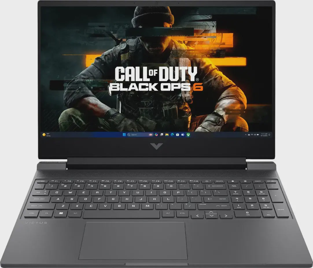 HP - Victus 15.6" Full HD Gaming Laptop - AMD Ryzen 5-7535HS - 8GB DDR5 Memory - AMD Radeon RX 6550M - 512GB SSD - Mica Silver (Brand New)