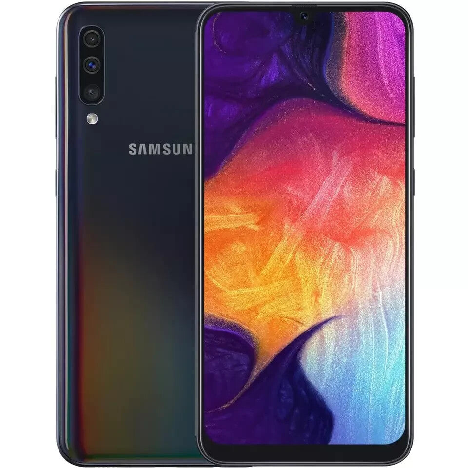 Samsung - Galaxy A50 6.4" (Unlocked) (Premium Pre-Owned)
