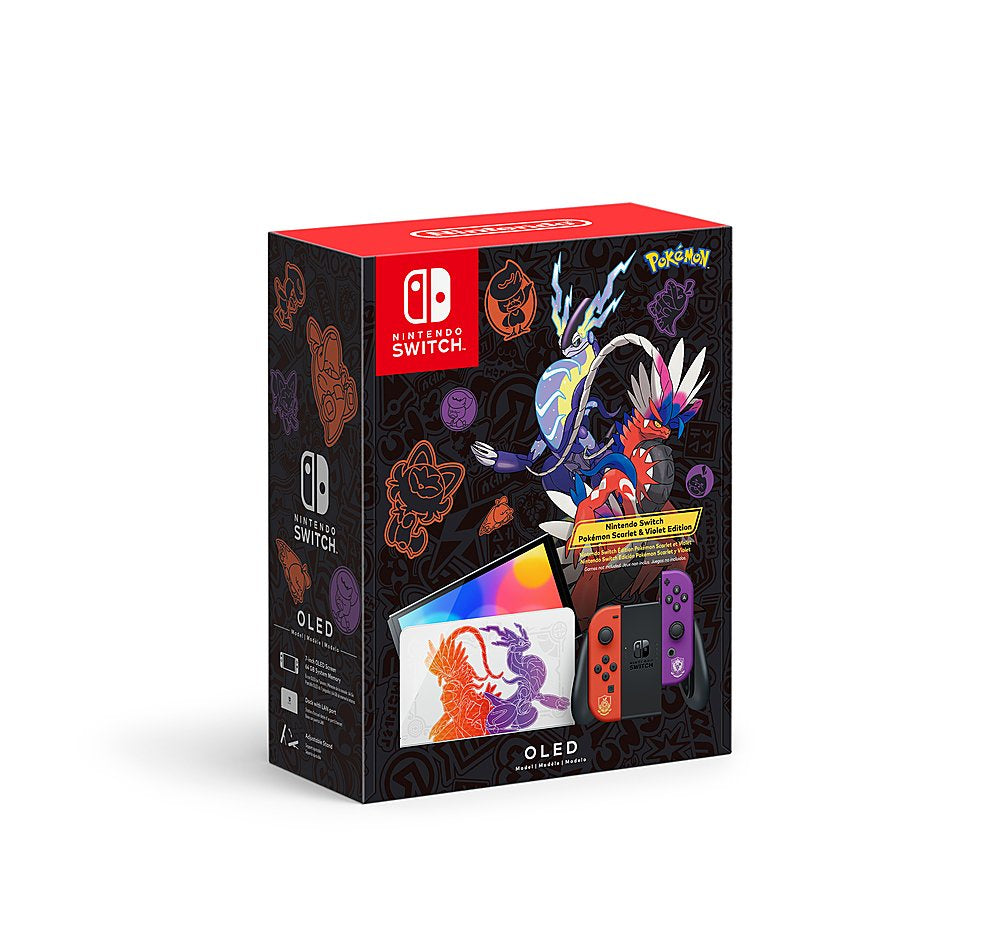 Nintendo Switch - OLED Model Pokémon Scarlet & Violet Edition Japan Version (Brand New)