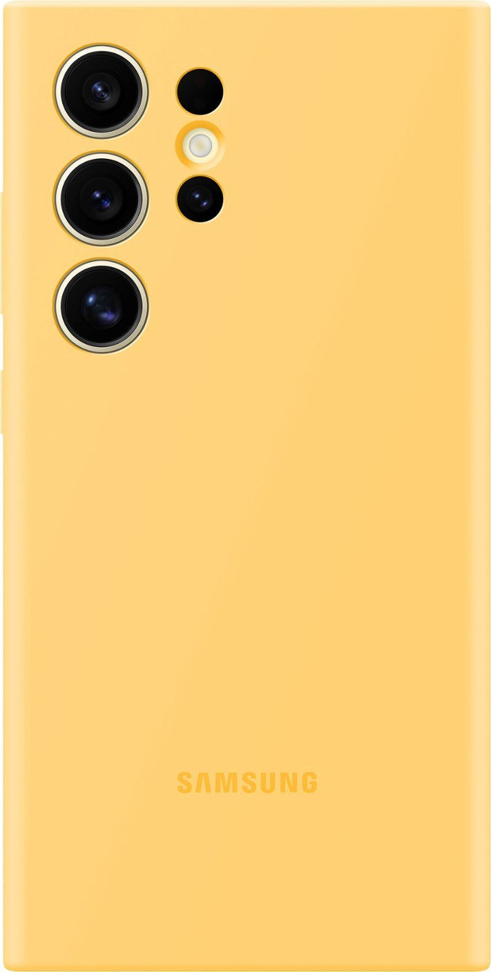 Samsung - Galaxy S24 Ultra Silicone Case (EF-PS928TYEGUS) - Yellow