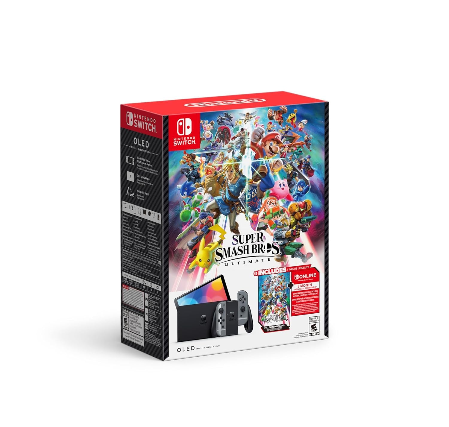 Nintendo Switch™ - OLED Model Super Smash Bros.™ Ultimate Bundle US Version (Brand New)